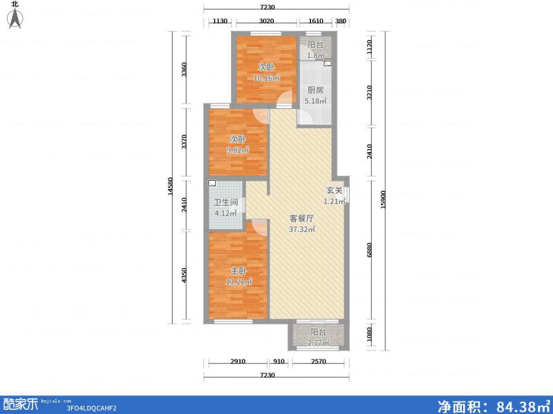 包頭裝修方案包頭東亞香堤麗舍105㎡