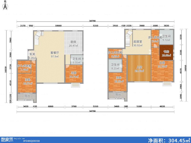 包頭裝修方案包頭茂業(yè)天地370㎡